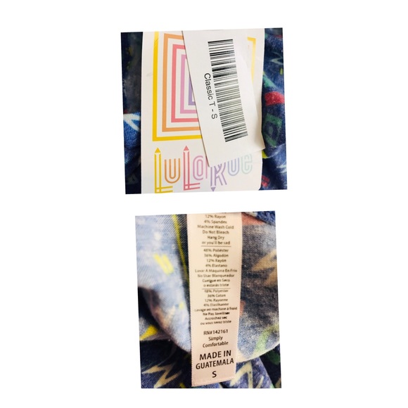 🚩Lularoe Classic T Sz S T-Shirt - Picture 3 of 5